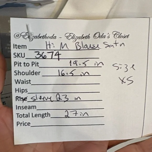 White Satin Button-Up Shirt oversized NWT - Picture 7 of 8